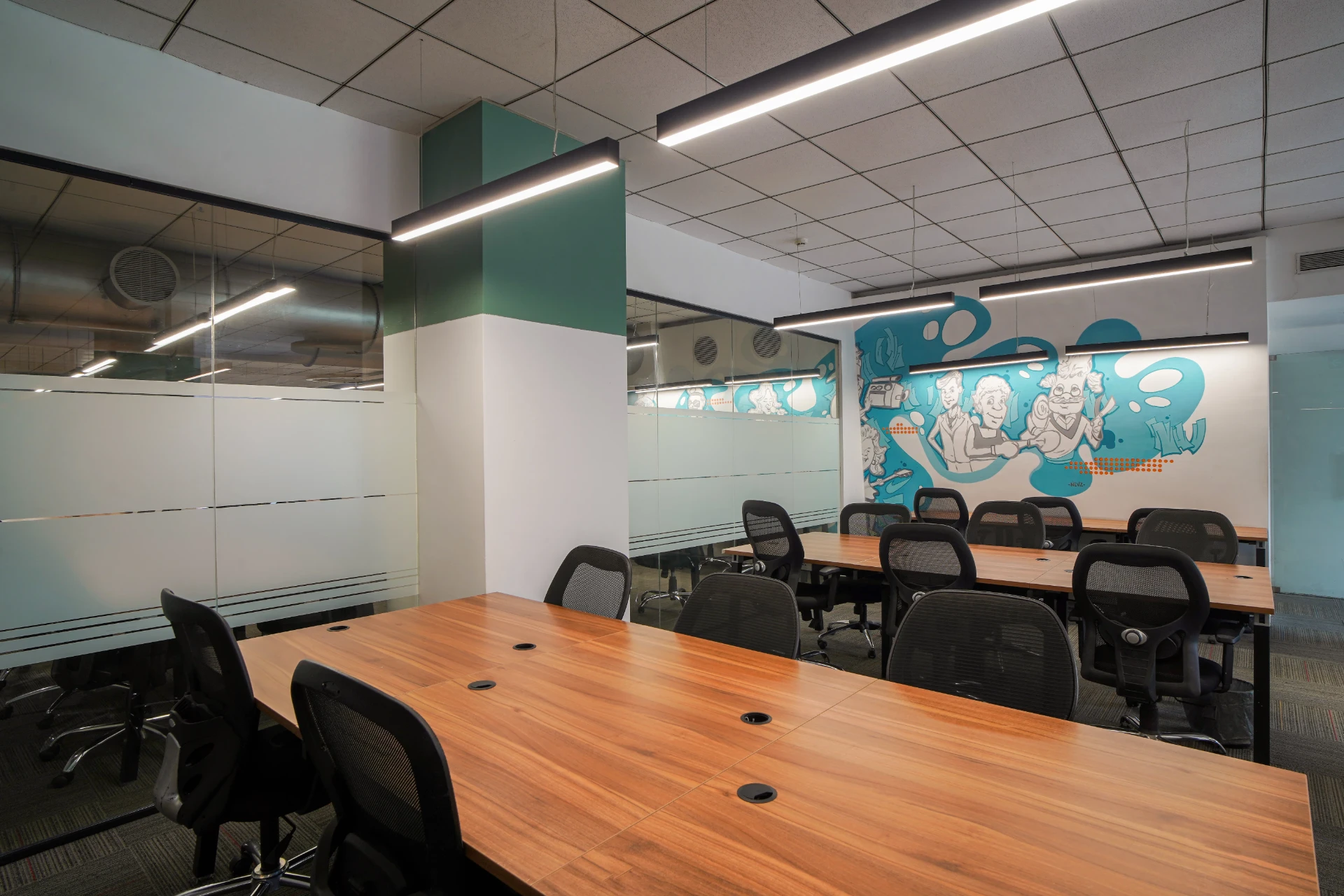Private Cabin workspace at YesssWorks