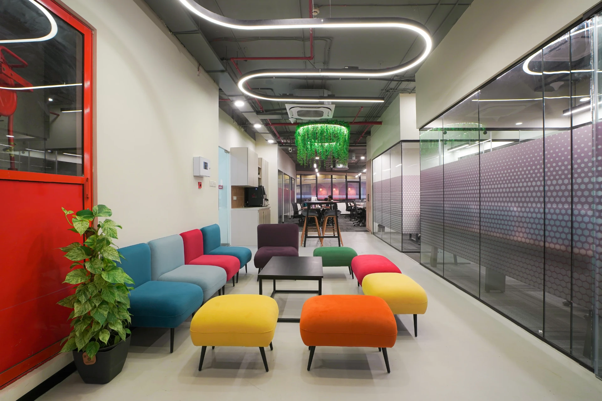 Lounge & Coffee Corner at YesssWorks Mahape