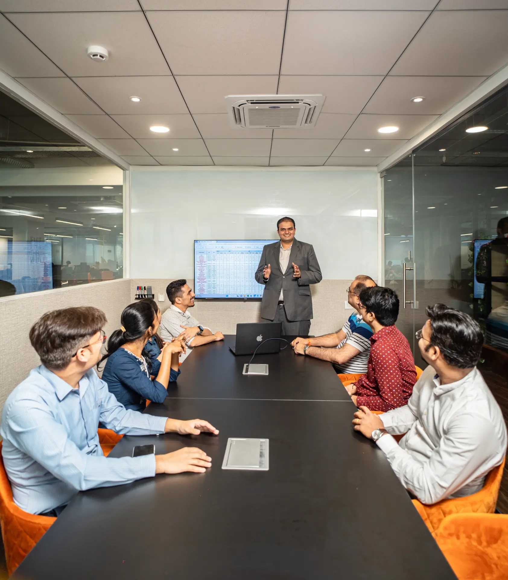 Boardroom Session with the Full Team at YesssWorks Goregaon