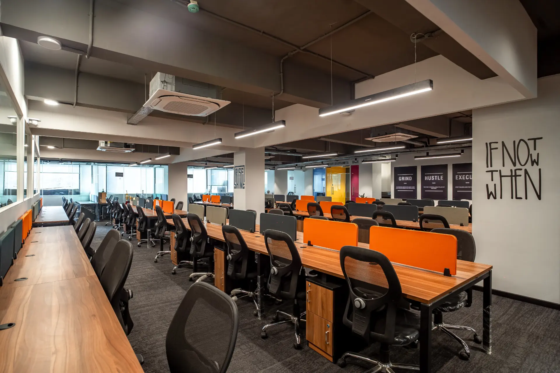 Mural Workfloor at YesssWorks Mumbai & Navi Mumbai