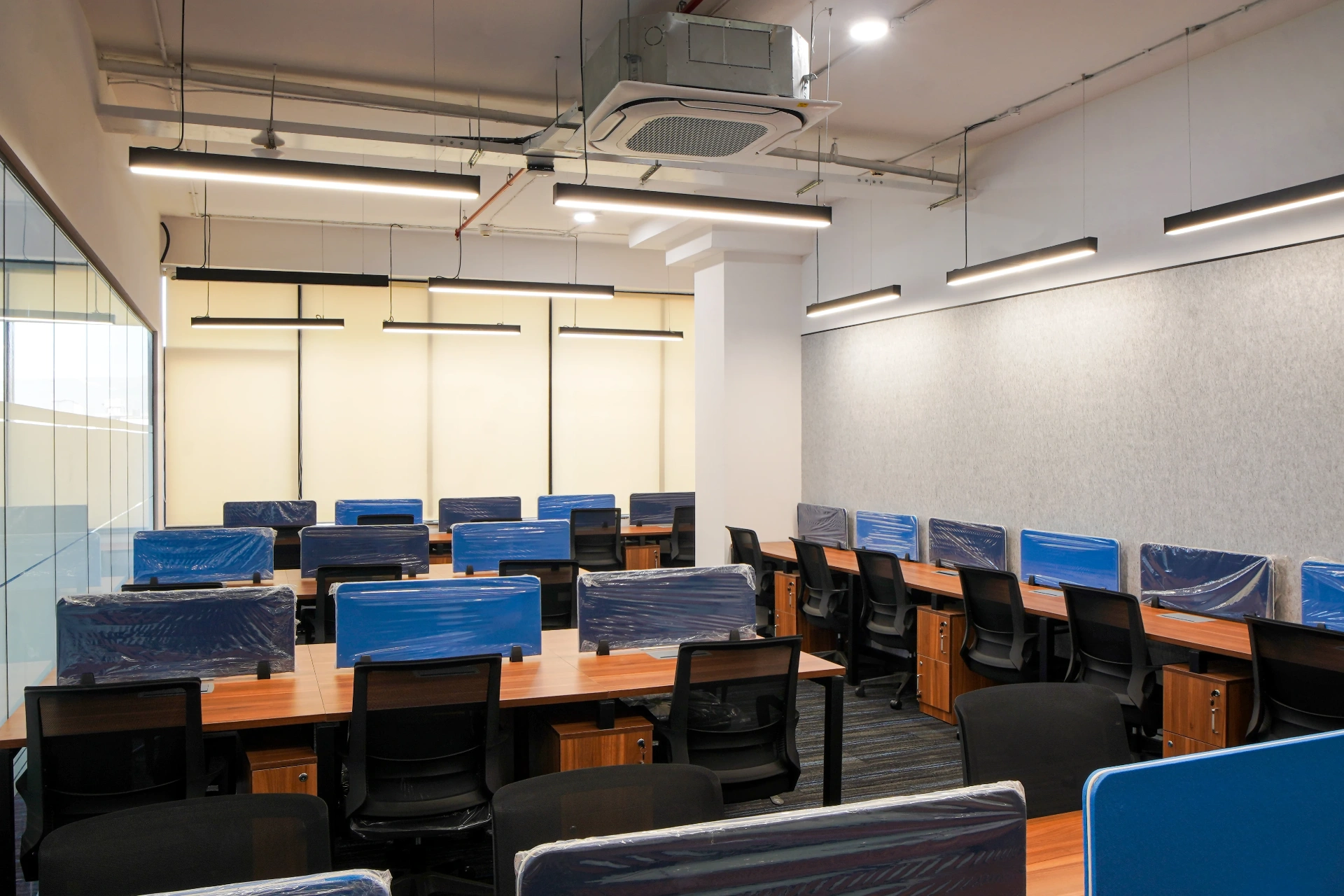 Classroom-Style Desks at YesssWorks Mahape