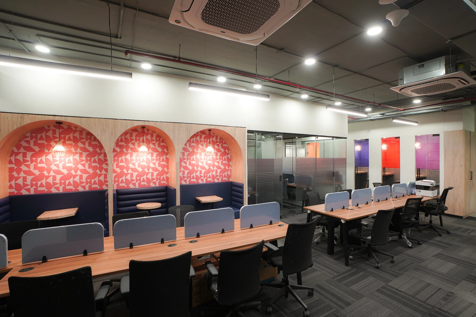 Coworking Booths at YesssWorks Mahape