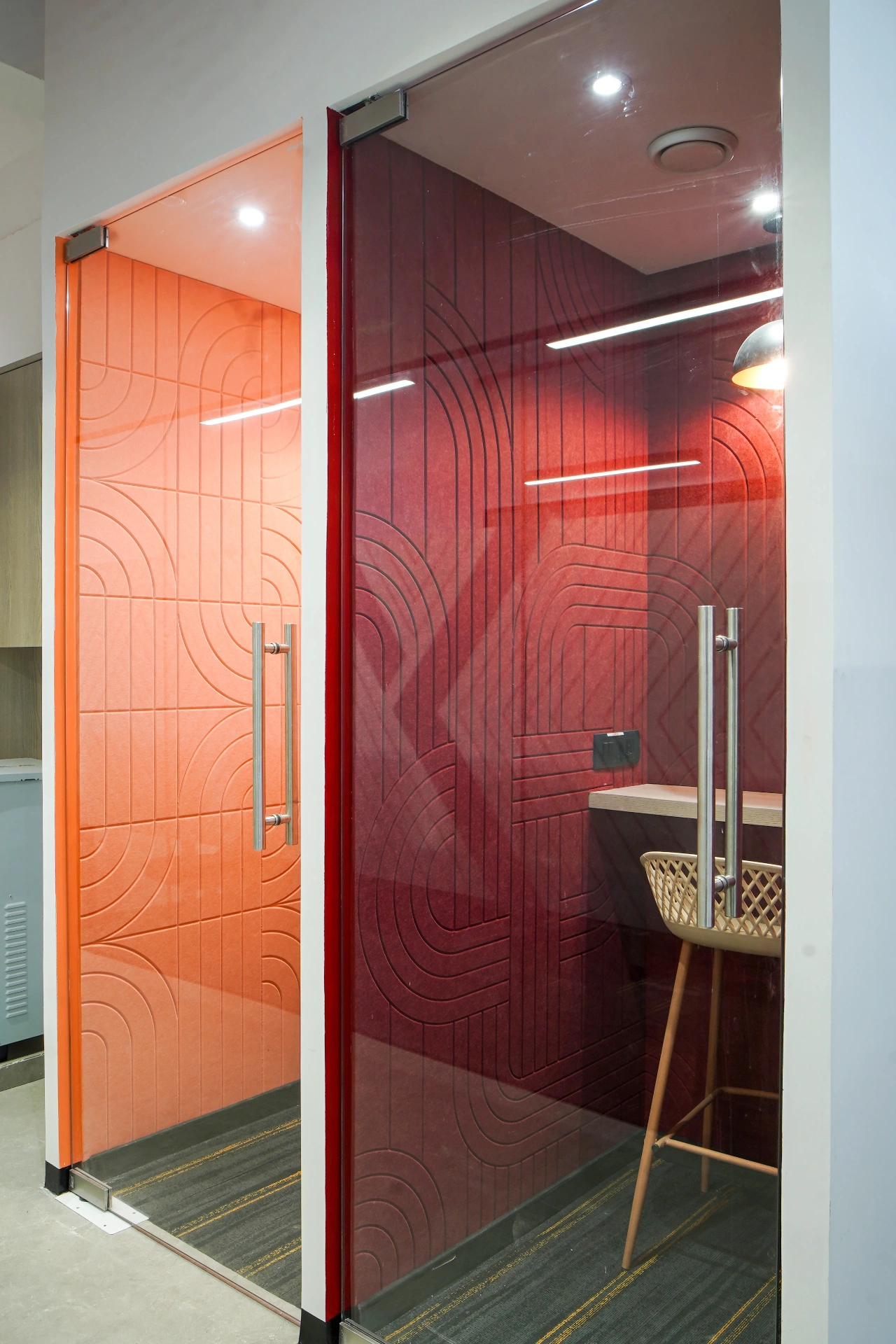Warm Acoustic Booths at YesssWorks Mahape