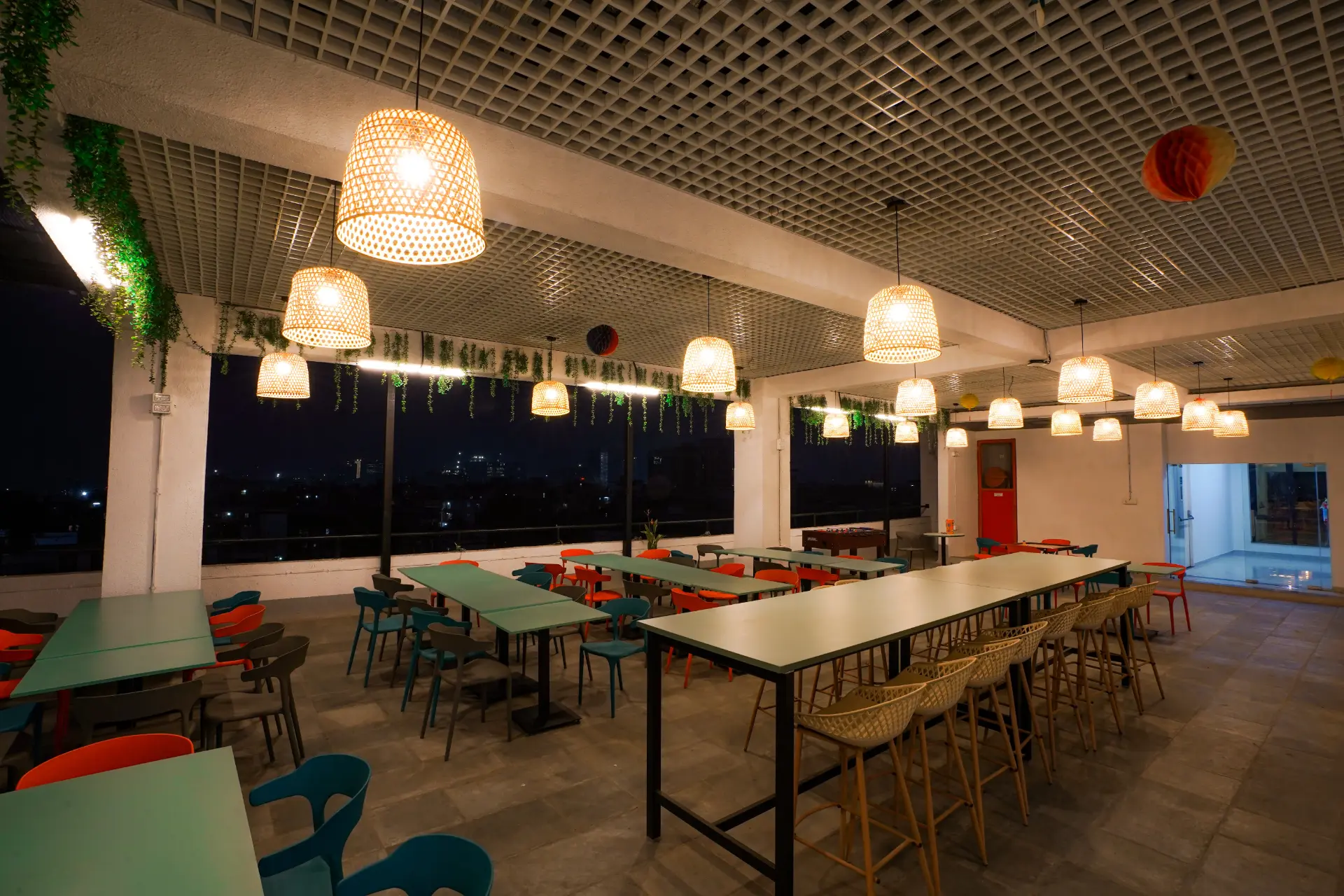 Rooftop Cafe After Hours at YesssWorks Mahape