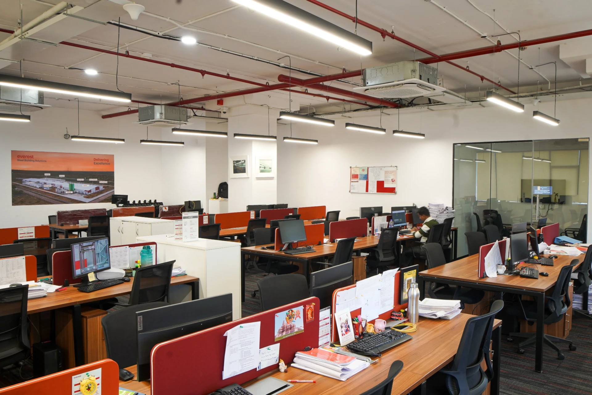 Mural Workfloor at YesssWorks Mumbai & Navi Mumbai