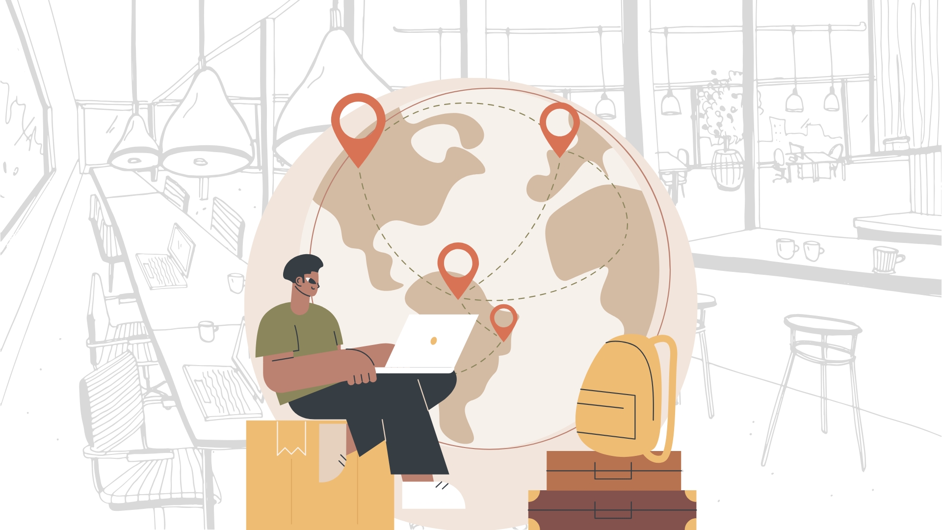 How Digital Nomads Are Using Coworking Spaces in India