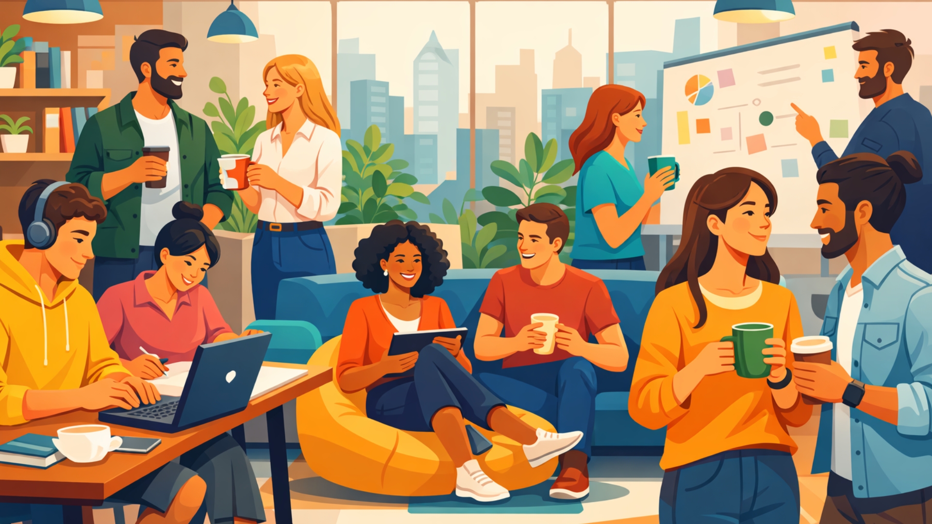 The Power of Serendipitous Encounters in a Coworking Space